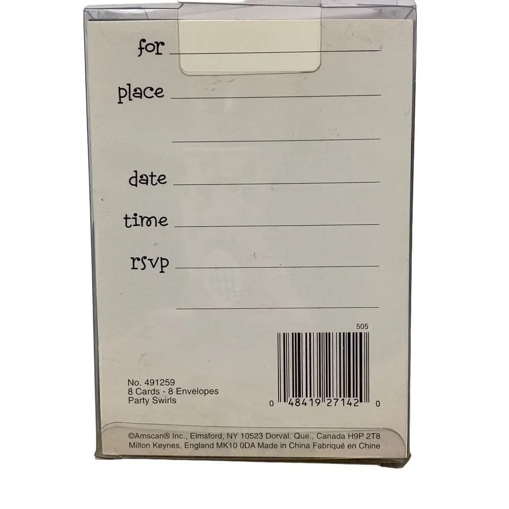 Razzle Dazzles Party Invitations 15 Count